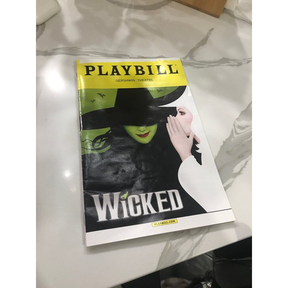 Wicked playbill